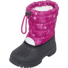 Playshoes Vintersko Playshoes Vinterstøvle stjerner pink