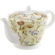 Multicolour Teapots Cottage Garden Bone China Teapot