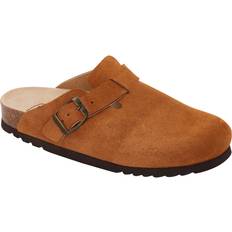 Scholl Innetofflor Scholl SL Fae Suede hjemmesko Brown-1011