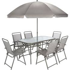 Gray Patio Dining Sets Safavieh Laurenti 8-pc. Patio Dining Set