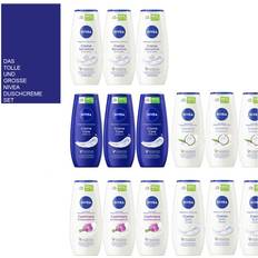 Nivea 15x250ml creme duschcreme duschgel 5 cremige sorten