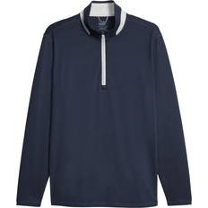 Puma Blazers Puma Men's Lightweight 1/4 Zip, Medium, Navy Blazer/Ash Gray