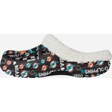 Slippers & Sandals Foco Miami Dolphins Womens Sherpa Lined Love Clog