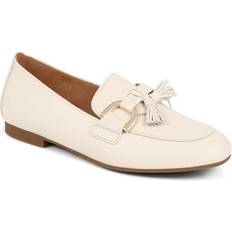 Jack Leather Loafers - Natural