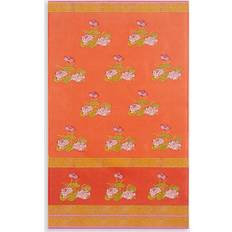 Hør - Orange Håndklæder Corti 'tea Flower' Bath Towel Orange