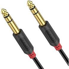 J&D inch TRS Cable, Gold Audiowave 6.35mm