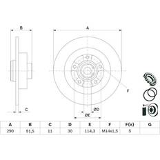 Bosch Hinterachse 0 986 479 F24