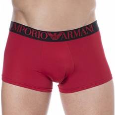 Purple Men's Underwear Emporio Armani All Over Printed Microfiber Boxer Briefs Cherry