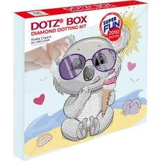Pitture Diamante Diamond Dotz Box Koala In Spiaggia 22x22