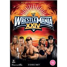 Movies WWE: Wrestlemania 24 DVD 2021 Edge Cert 15 3 Discs