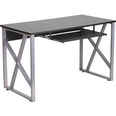 Blue Elephant Computer with Pull-Out Writing Desk