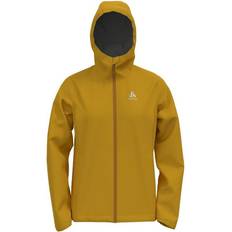 Damen - Golden Regenbekleidung Odlo Aegis Waterproof Regenjacke Damen Nugget Gold