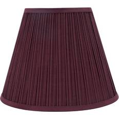 Red Lamp Parts Aspen Creative Corporation 13 Pleated Empire Shade