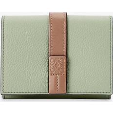 Loewe Rosemary/tan Trifold Logo-embossed Leather Wallet 1
