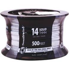 Southwire Electrical Accessories Southwire 500 ft. 14 White Solid CU THHN