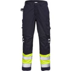 Fristads Arbejdsbukser Fristads arbejdsbukser 2176, Hi-vis Gul/marineblå
