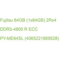 RAM-Speicher Fujitsu 64gb 1x64gb 2rx4 ddr5-4800 r ecc py-me64sl 4065221869528 0.110m