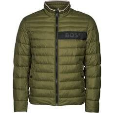 HUGO BOSS Grün Oberbekleidung HUGO BOSS Regular Fit Steppjacke - Grün/Einfarbig