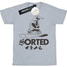 Harry Potter Sorting Hat Boyfriend T-Shirt Grey