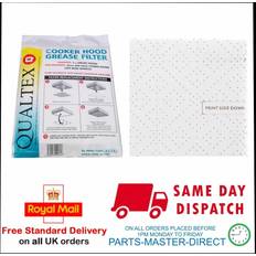Universal Cooker Hood Extractor Fan Grease Filter 2pk 60cm, Red