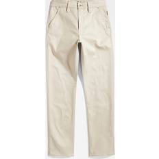 Chinos - Dame - Hvid Bukser G-Star RAW Damen Slim Chino, Beige whitebait D21371-C072-1603 32L