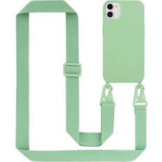 Cadorabo Green Mobile Phone Chain for Apple iPhone 11 TPU Silicone Case Cover