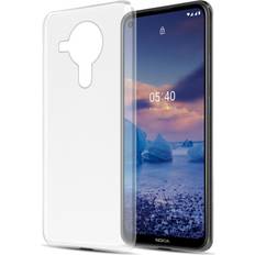 Cadorabo Case for Nokia 5.4 Cover Transparent Protection TPU Silicone Gel Clear