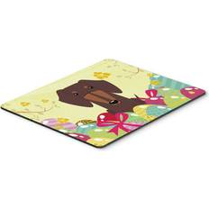 Caroline's Treasures BB6131MP Easter Eggs Dachshund Chocolate Pad