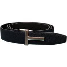 Tom Ford Bälte reversible silver marin