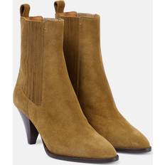 Isabel Marant Ankelboots Isabel Marant Reliane suede ankle boots beige