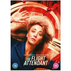 Movies The Flight Attendant: The Complete Second Season DVD 2022 Kaley Cuoco Cert 15