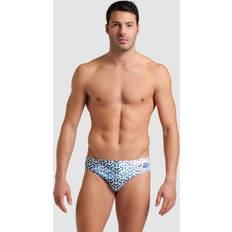 Bianco Costumi da Bagno Arena Costume Slip Uomo Planet - Bleu