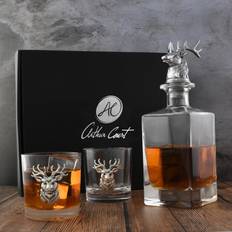 Arthur Court Designs Elk/Deer Head Whiskey