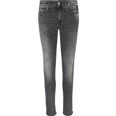 Replay Jeans med skinny fit för kvinnor, New Luz Hyperflex originalkollektion, 097 Mörk grå x 32L