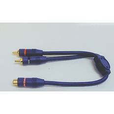 Dynavox RCA-kablar Dynavox Blanko Y-Kabel 1F2M 0.3 Meter