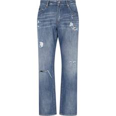 Dolce & Gabbana Hombre Pantalones vaqueros Dolce & Gabbana Destroyed Detail Jeans