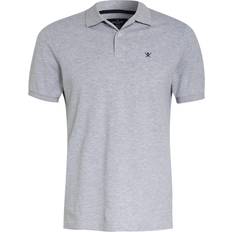 Polo T-shirts Hackett London Bluser T-shirts - Grå/Hvid