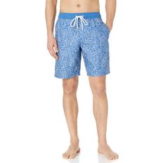 Florals Swimming Trunks Amazon Essentials Mens Quick-Dry Swim Trunk, Navy, Floral