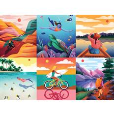 Jigsaw Puzzles Buffalo Games Marcy Day Wanderlust 1500 Piece Jigsaw Puzzle