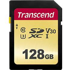 Memory Cards & USB Flash Drives Transcend Transcend TS128GSDC500S-E 128GB UHS-I U3 SD Memory Card MLC