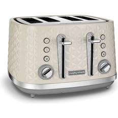 Toasters Morphy Richards Vector 4 Slice 248132 Cream