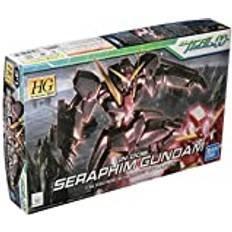 Modeller & byggesett Bandai Mobile Suit Gundam 00 Seraphim Gundam High Grade 1:144 Scale Model Kit