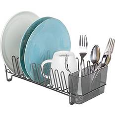 mDesign Kitchen Sink Dish Drainer