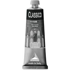 Pitture ad Olio Maimeri Classico Oil Color Ivory Black, 60 ml tube