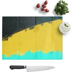 East Urban Home Tempered Glass Triumph Abstract Chopping Board