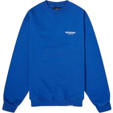 Represent Tops Represent Owner's Club Cotton-Jersey Sweatshirt Blue