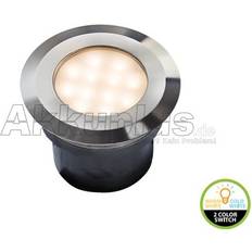 Garden Lights Iluminaciones Garden Lights Foco Led Empotrable De Suelo 2W 43lm IP67 - Blanco Cálido/Blanco Frío 3000-6000K