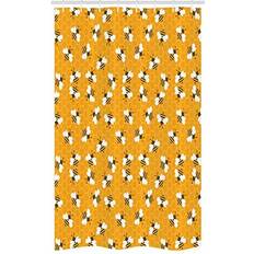 Multicolour Shower Curtains Abakuhaus Bee Stall Shower