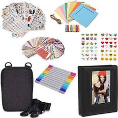 Zink Hobbymaterial Zink Zink Fun Deluxe Accessory kit for Instant 2x3" Photo Printing w/Photo Album, Case, Stickers, Markers, Frames