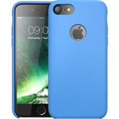 i-Blason iPhone 7 Case, iPhone 8 Case, Silicone [Flexible] [Shock Absorbing] Case for Apple iPhone 7 iPhone 8 Blue